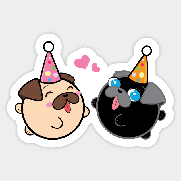 Poopy & Doopy - Birthday Sticker by Poopy_And_Doopy